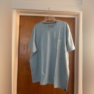 Eddie Bauer Men’s Blue Legendwash Crew Neck Short Sleeve Pocket Tee